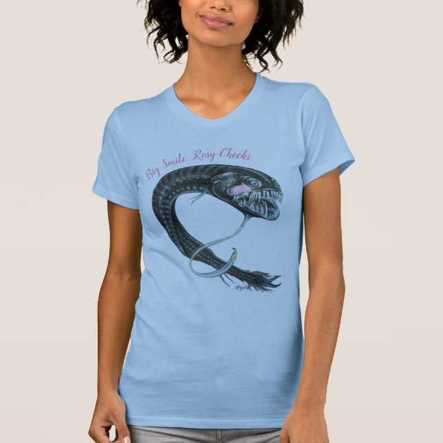 T-shirt Black Dragon Fish. T-shirt (Devant)