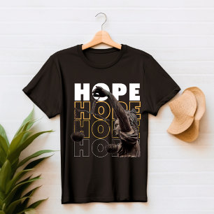 T-shirt Black et jaune moderne HOPE T Shirt