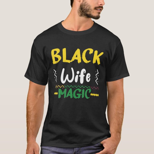 T-shirt Black Femme Magie Black Histoire Mois (Devant)