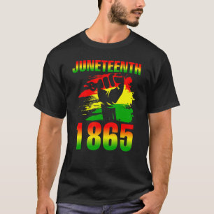 T-shirt Black Fier Africain-Américain Pour 19ème J