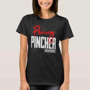 T-shirt Black Friday Shopping Squad Penny Pincher Correspo
