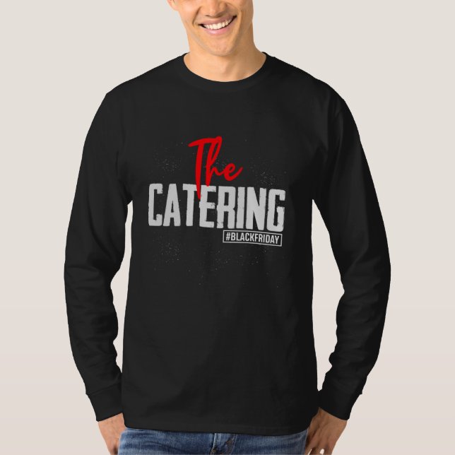 T-shirt Black Friday Shopping Team Catering Matching Coupl (Devant)