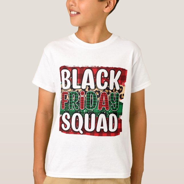 T-shirt Black Friday Squad (Devant)