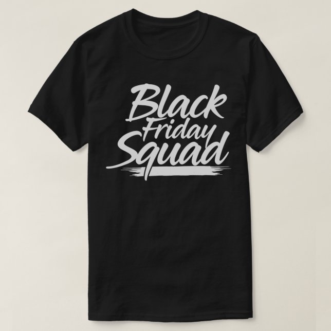 T-shirt Black Friday Squad Funny Christmas Thanksgiving Sh (Design devant)