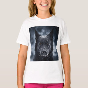 T-shirt Black German Shepherd