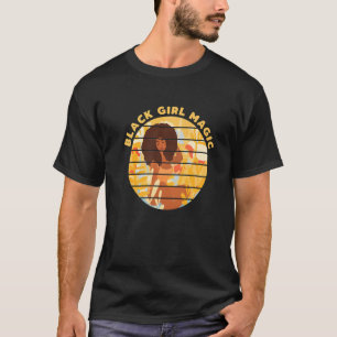 T-shirt Black Girl Magic Afro Diva Melanin Queen
