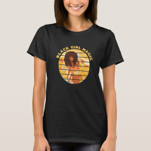 T-shirt Black Girl Magic Afro Diva Melanin Queen