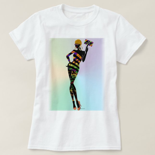T-shirt Black Girls Rock ! (Design devant)