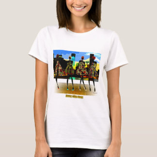 T-shirt Black Girls Rock ! Illustration de mode aquarelle