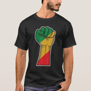 T-shirt Black Histoire Mois Poing Femmes Hommes Enfants