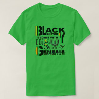 T-shirt Black History