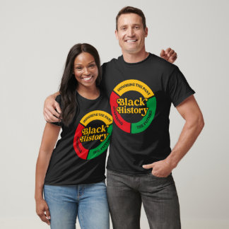 T-shirt Black History Honoring Inspiring Future