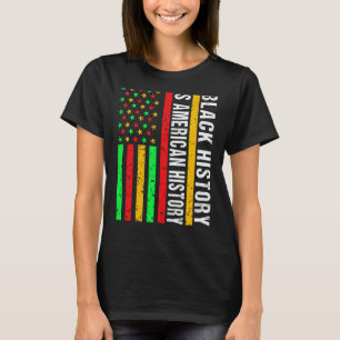 T-shirt Black History Mois femmes Africain Américain s Hom