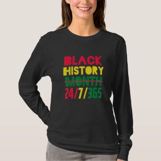 T-shirt Black History Month