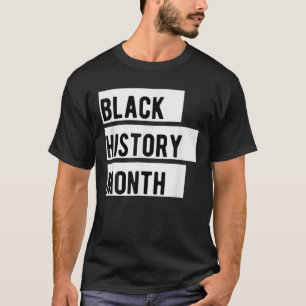 T-shirt Black History Month