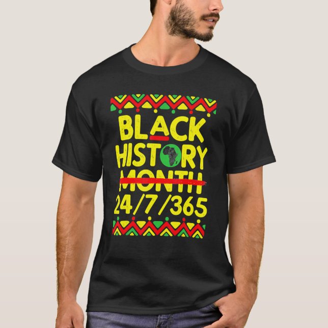 T-shirt Black History Month 2022 Black History 247365 Mela (Devant)
