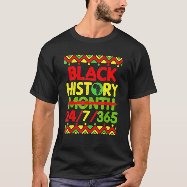 T-shirt Black History Month 247365 African American Melani (Devant)