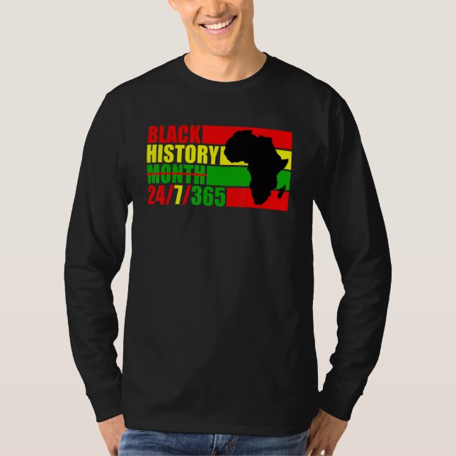T-shirt Black History Month 247365   Black History Month 2 (Devant)