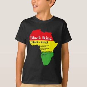 T-shirt Black History Month African American Male
