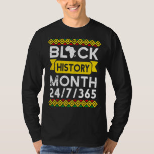 T-shirt Black History Month African American Melanin Pride