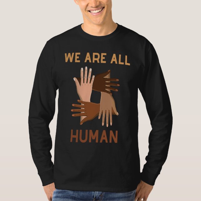 T-shirt Black History Month Black Is Beautiful We Are All  (Devant)