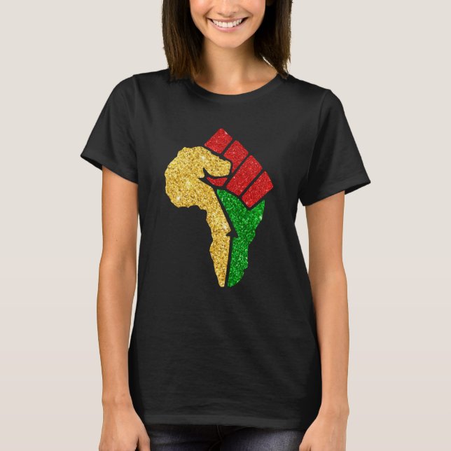 T-shirt Black History Month BLM Melanin African American (Devant)