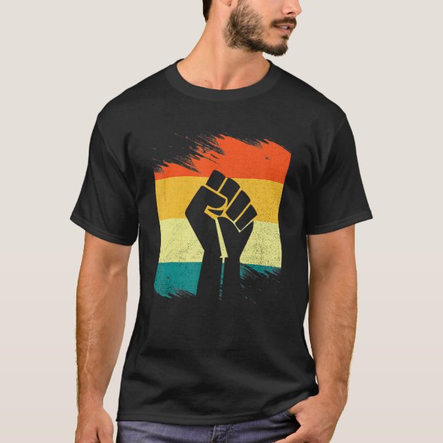 T-shirt Black History Month Inspiring Black Leaders Power  (Devant)