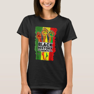 T-shirt Black History Month Melanin Afro African Pride Men
