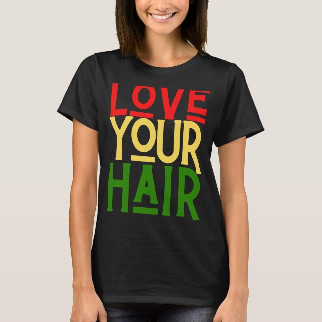 T-shirt Black History Month Melanin Love Family & Communit (Devant)