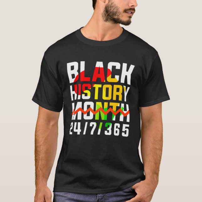 T-shirt Black History Month One Month Cant Hold Our Histor (Devant)