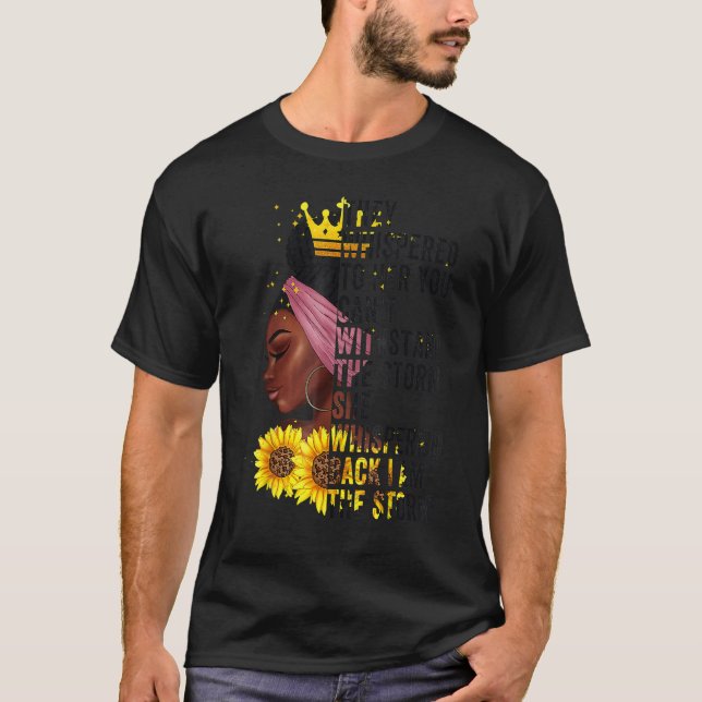 T-shirt Black History Month Women African Afro I Am The St (Devant)