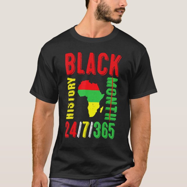 T-shirt Black History Moth 247365 Gift Pride African Amer (Devant)