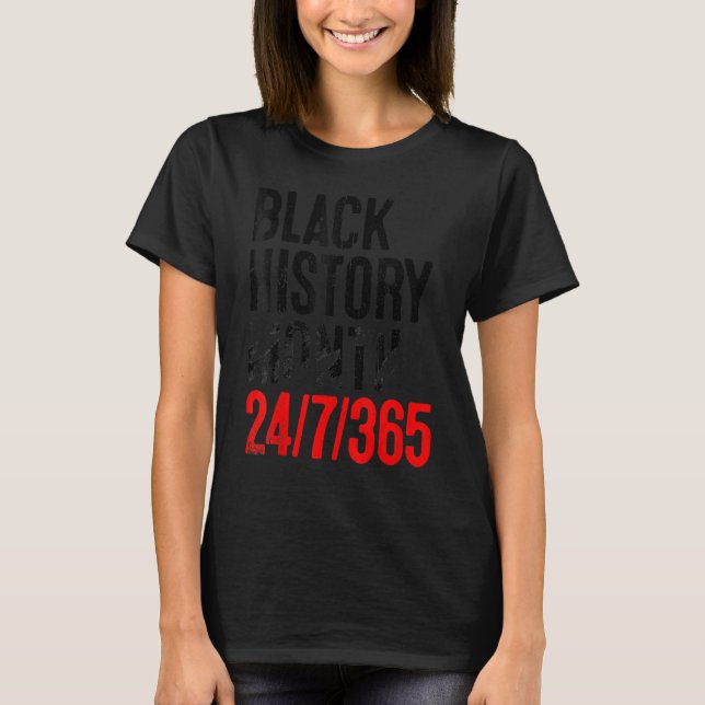 T-shirt Black History Moth 247365 Gift Pride African Amer (Devant)