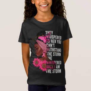 T-Shirt Black History Moth Girl I Am The Strong African Q