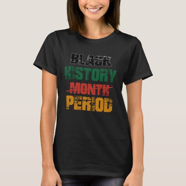 T-shirt Black History Period African American Teacher Men  (Devant)