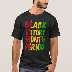 T-shirt Black History Période Black Pride Retro Black Hist