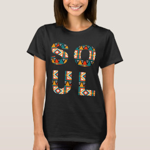 T-shirt Black History POWER cadeau American African Pride