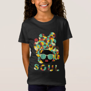 T-Shirt Black History Power cadeau Melanin American Africa