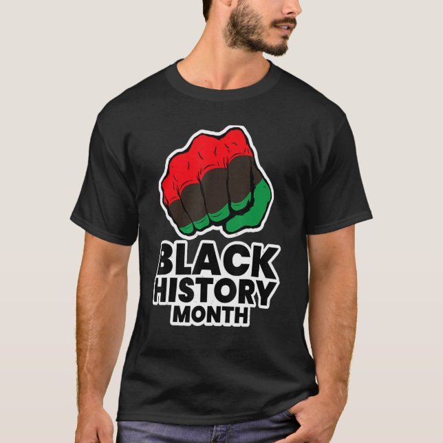 T-shirt Black Historys Black History Month_1 (Devant)