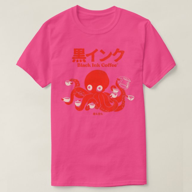 T-shirt Black Ink Coffee (Design devant)