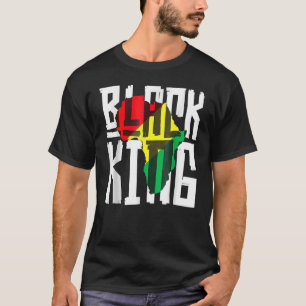 T-shirt Black King Black Power Mois de l'histoire noire