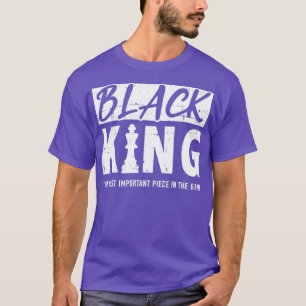 T-shirt Black king pièce importante pour fière africaine e