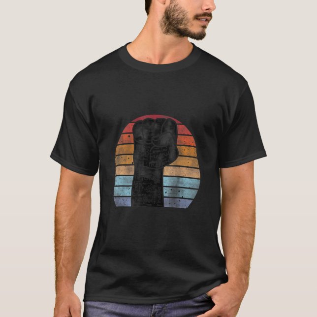 T-shirt Black Leaders Fis Blm Histoire noire (Devant)