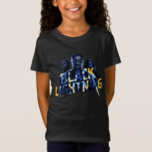 T-Shirt Black Lightning Heroes