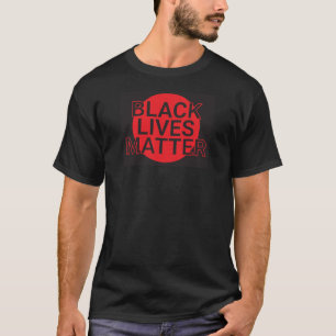 T-shirt Black Lives Matt on Red