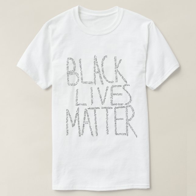 T-shirt Black Lives Matter (Design devant)