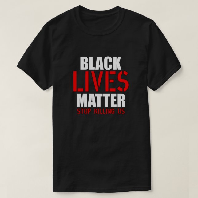 T-shirt Black Lives Matter (Design devant)