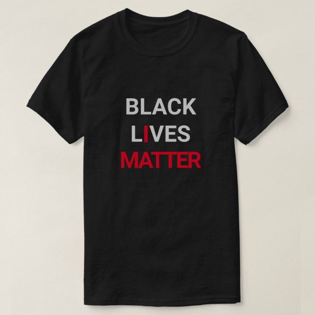 T-shirt Black Lives Matter (Design devant)