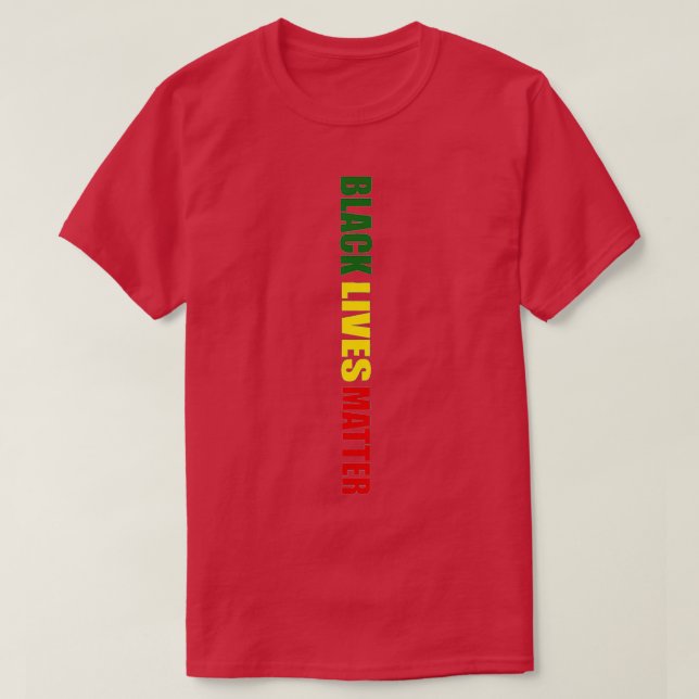 T-shirt Black Lives Matter BLM (Design devant)