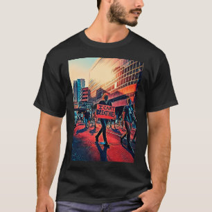 T-shirt Black Lives Matter - Pas de justice, pas de paix -